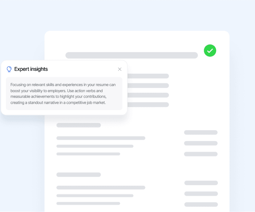 Criação de CV com IA